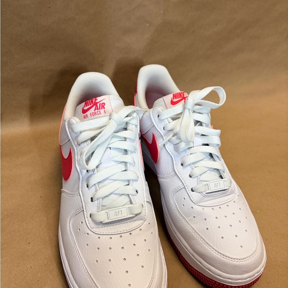 💖Women’s Nike Air Force 1 '07 - White / Aster Pink ✨ - Picture 4 of 10